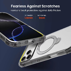 iPhone 17 Pro Max Rebound Drop Protection Case Cover With Magnetic Ring-6