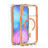 iPhone 17 Pro Max Orange MagSafe Compatible AirShield Case – Shockproof Clear Drop Protection Cover Australia