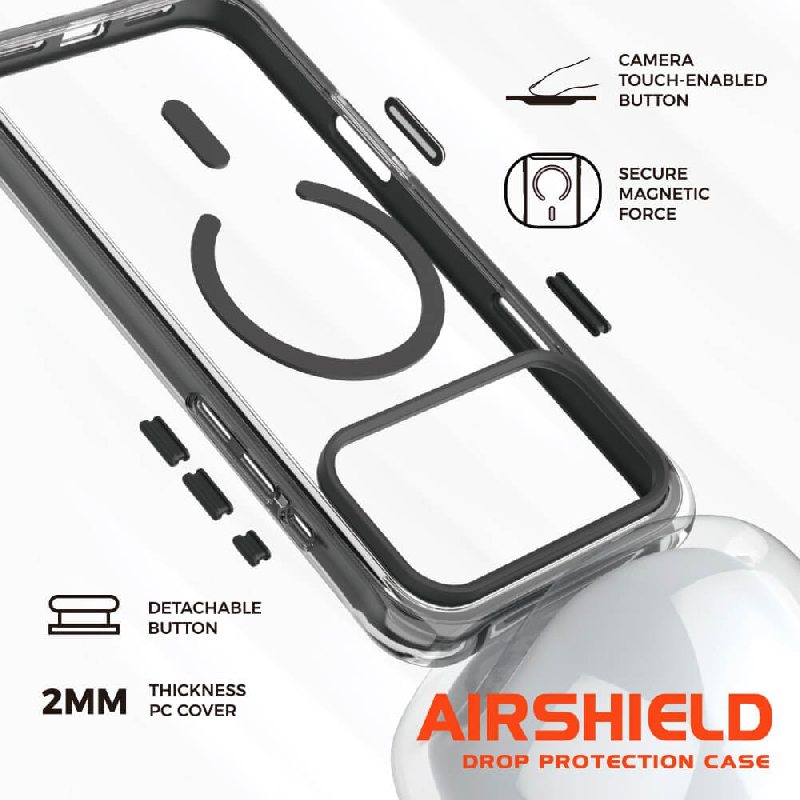 iPhone 17 Pro Max REDEFINE Airshield Drop Protection Transparent Case Cover