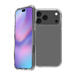 iPhone 17 Pro Max High Quality Acrylic + TPU Hybrid Transparent Case Cover1