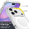 iPhone 17 Pro Max High Quality Acrylic + TPU Hybrid Transparent Case Cover With Magnetic Ring2