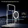 iPhone 17 Pro Max High Quality Acrylic + TPU Hybrid Transparent Case Cover With Magnetic Ring3