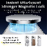 iPhone 17 Pro Max High Quality Acrylic + TPU Hybrid Transparent Case Cover With Magnetic Ring4
