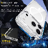 iPhone 17 Pro Max High Quality Acrylic + TPU Hybrid Transparent Case Cover With Magnetic Ring6