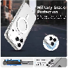 iPhone 17 Pro Max High Quality Acrylic + TPU Hybrid Transparent Case Cover With Magnetic Ring8