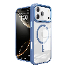 iPhone 17 Pro Max Metal Camera Lens Transparent Case Cover With Magnetic Ring2