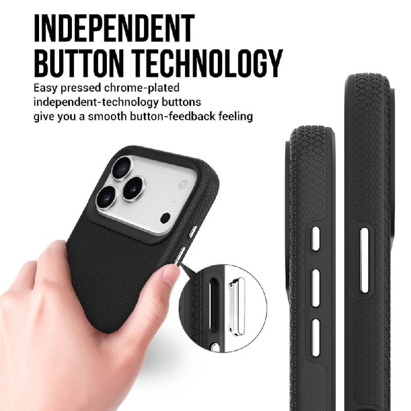 iPhone 17 Pro Max Rugged Shockproof Case Cover With Magnetic Ring10