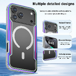 iPhone 17 Pro Max Shield Shockproof Heavy Duty Armor Case Cover With Magnetic Ring10