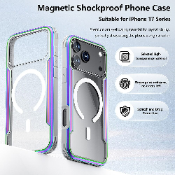 iPhone 17 Pro Max Shield Shockproof Heavy Duty Armor Case Cover With Magnetic Ring7