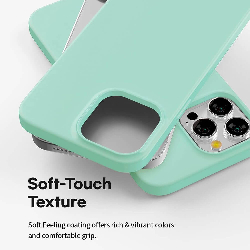 iPhone 17 Pro Max Soft Silicon Feel Jelly Case Cover8