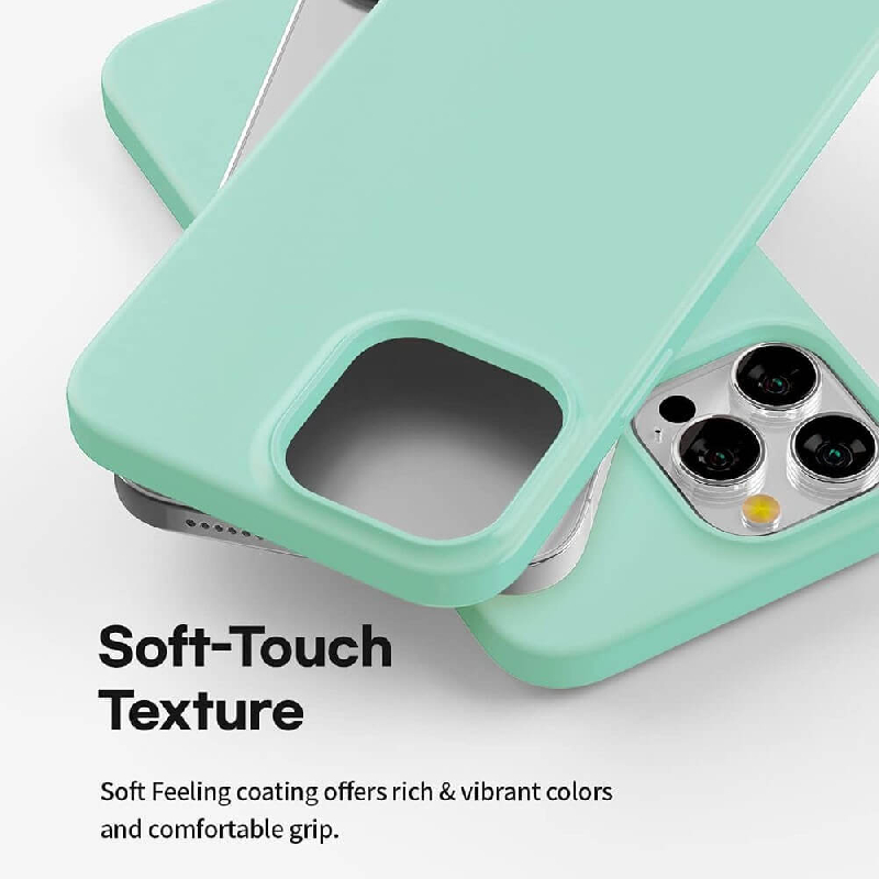 iPhone 17 Pro Max Soft Silicon Feel Jelly Case Cover8