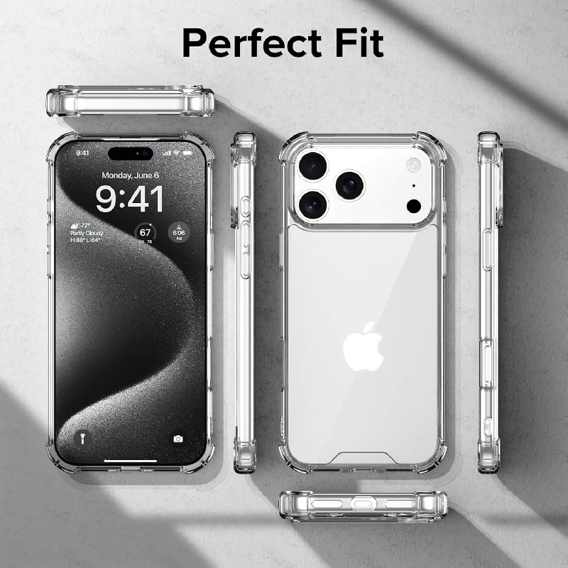 iPhone 17 Pro Max Transparent Clear Super Protect Case Cover2