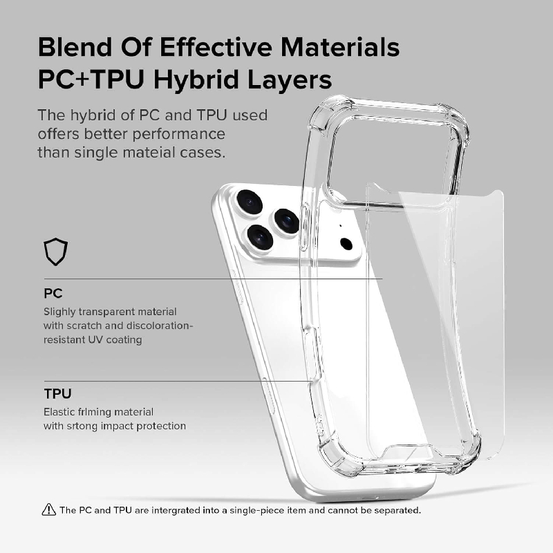 iPhone 17 Pro Max Transparent Clear Super Protect Case Cover3