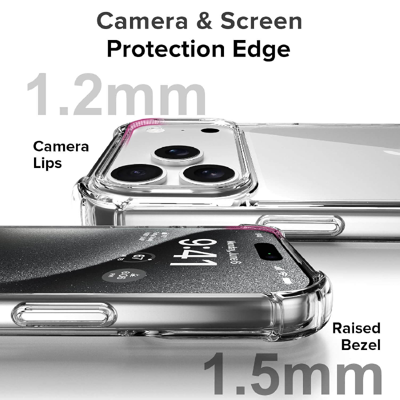 iPhone 17 Pro Max Transparent Clear Super Protect Case Cover7