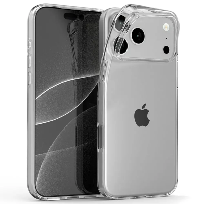 iPhone 17 Pro Max Ultra-thin Clear Transparent Pearl Jelly Case Cover Australia1