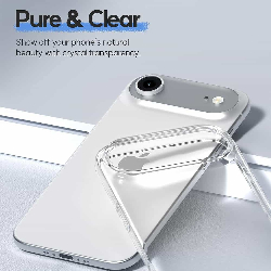 iPhone 17 Pro Max Ultra-thin Clear Transparent Pearl Jelly Case Cover Australia3