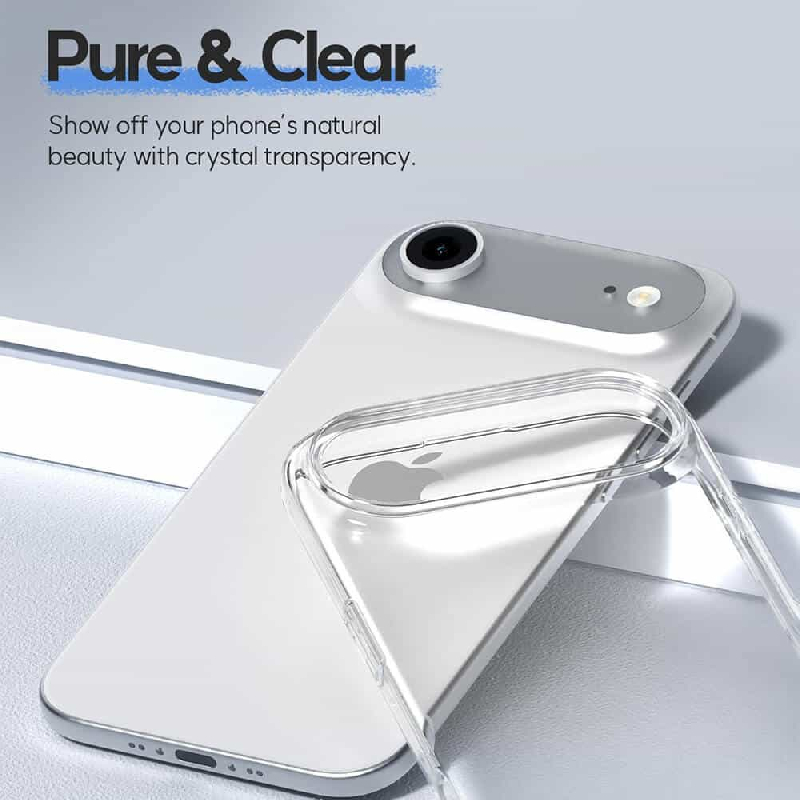iPhone 17 Pro Max Ultra-thin Clear Transparent Pearl Jelly Case Cover Australia3