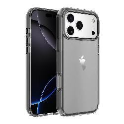 iPhone 17 Pro Max Ultimake Shockproof Case Cover Black Without Magsafe