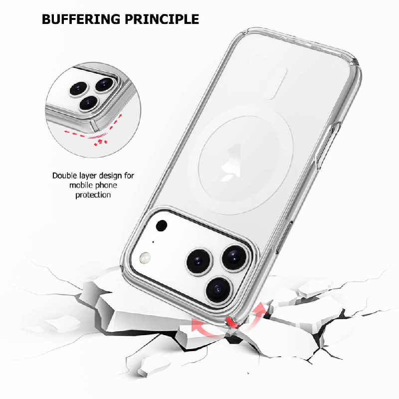 iPhone 17 Pro Max Ultimake Shockproof Case Cover With Magsafe2