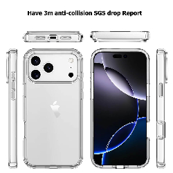 iPhone 17 Pro Max Ultimake Shockproof Case Cover Without Magsafe