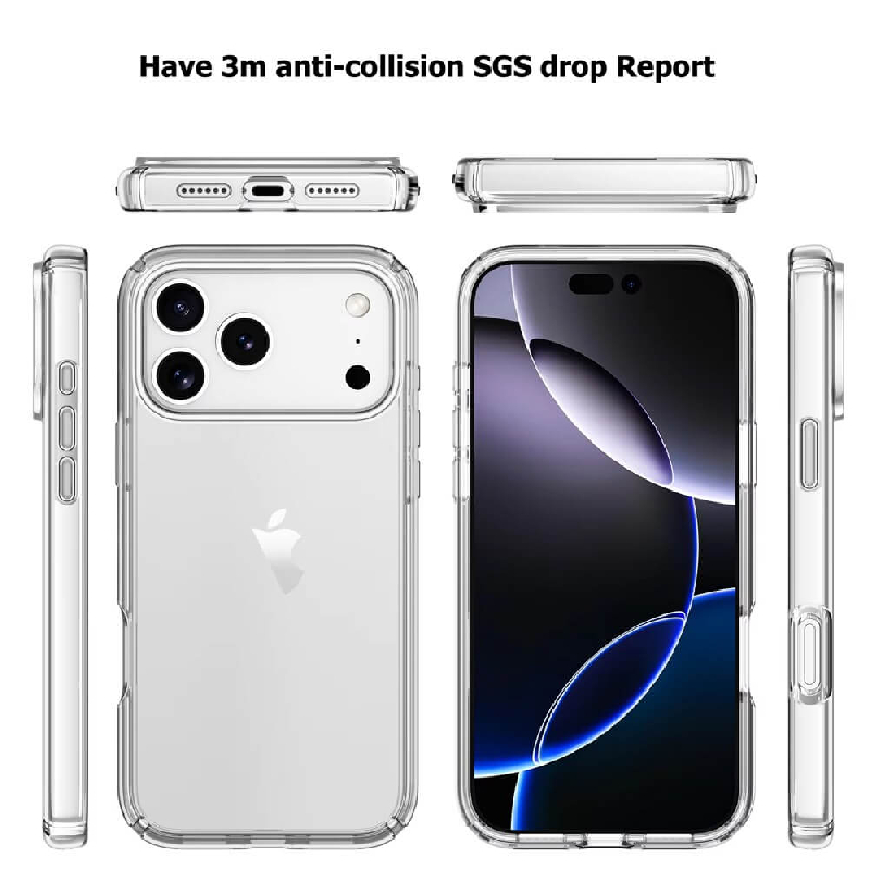 iPhone 17 Pro Max Ultimake Shockproof Case Cover Without Magsafe