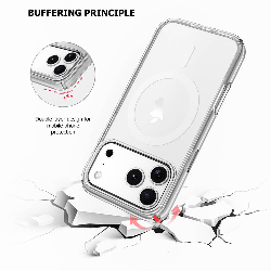 iPhone 17 Pro Max Ultimake Shockproof Case Cover With Magsafe2