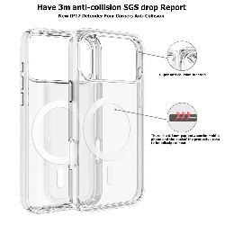 iPhone 17 Pro Max Ultimake Shockproof Case Cover With Magsafe7