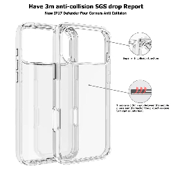iPhone 17 Pro Max Ultimake Shockproof Case Cover Without Magsafe3