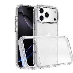 iPhone 17 Pro Max Ultimake Shockproof Case Cover Shiny Clear Without Magsafe
