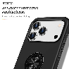 iPhone 17 Pro Max Magnetic Ring Holder Shockproof Case Cover4