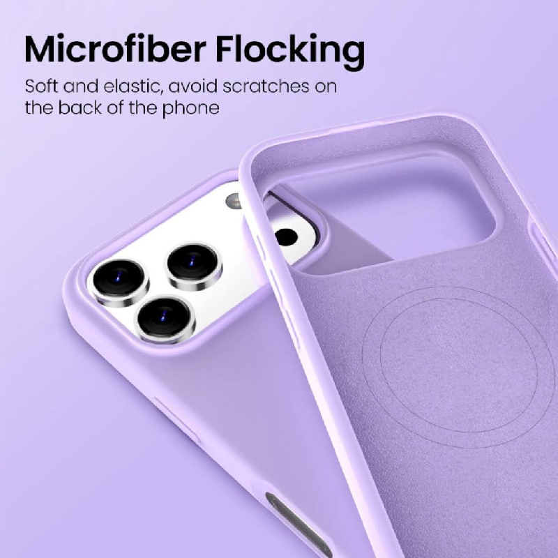 iPhone 17 Pro Max Liquid Silicone Case Cover with Magnetic Ring Compressed5