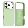iPhone 17 Pro Max Liquid Silicone Case Cover with Magnetic Ring Compressed Australia - Green