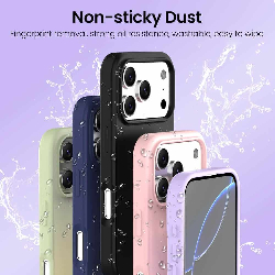 iPhone 17 Pro Max Liquid Silicone Case Cover with Magnetic Ring Compressed2