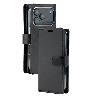 iPhone 17 Pro Max Wallet Folio Diary Case With MagSafe Combability & 9 Card Slots - Black