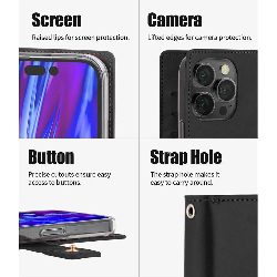 iPhone 17 Pro Max Wallet Folio Diary Case With MagSafe Combability & 9 Card Slots Australia - 6