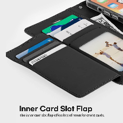 iPhone 17 Pro Max Wallet Folio Diary Case With Card Slots Australia 6
