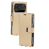 iPhone 17 Pro Max Wallet Folio Diary Case With Card Slots Australia Gold