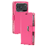 iPhone 17 Pro Max Wallet Folio Diary Case With Card Slots Australia Hotpink