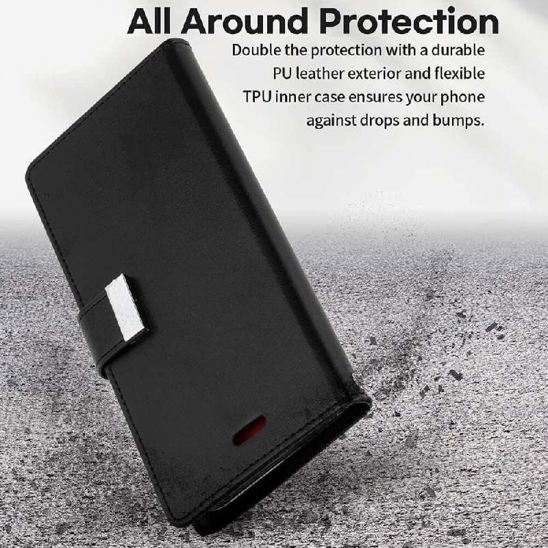 iPhone 17 Pro Max Wallet Folio Diary Case With Card Slots Australia 3