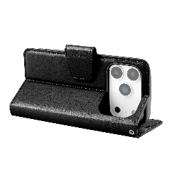 iPhone 17 Pro Max Wallet Folio Diary Flip PU Leather Wallet Case with Card Slot Australia - Black3