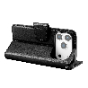 iPhone 17 Pro Max Wallet Folio Diary Flip PU Leather Wallet Case with Card Slot Australia - Black3