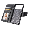 iPhone 17 Pro Max Wallet Folio Diary Flip PU Leather Wallet Case with Card Slot Australia - Black4