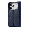 iPhone 17 Pro Max 2 in 1 Detachable Flip Leather Wallet Dairy Case With Magnetic Card Holder Australia Stock Navy