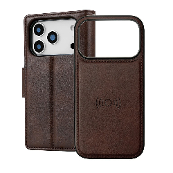iPhone 17 Pro Max 2 in 1 Detachable Flip Leather Wallet Dairy Case With Magnetic Card Holder Australia Stock 1