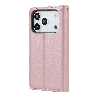 iPhone 17 Pro Max 2 in 1 Detachable Flip Leather Wallet Dairy Case With Magnetic Card Holder Australia Stock Rose Gold
