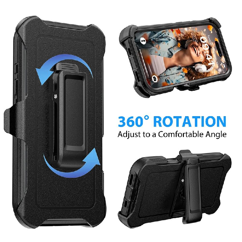 iPhone 17 Pro Max Shockproof Rugged Armor Hard Plastic Case Cover Belt Clip With MagSafe Compatibility Australia5