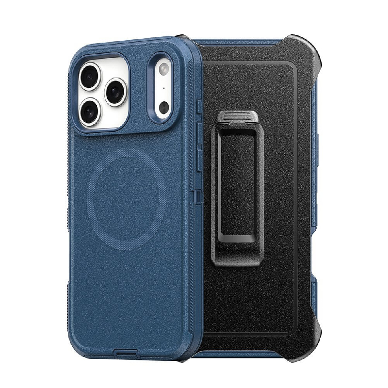 iPhone 17 Pro Max Shockproof Rugged Armor Hard Plastic Case Cover Belt Clip With MagSafe Compatibility Australia Na