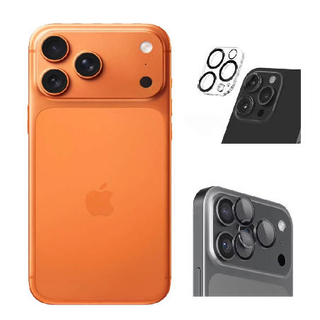iPhone 17 Pro Max 3D Partial Coverage HD Clear Camera Lens Protector Film Australia23