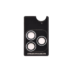 iPhone 17 Pro MaxIndividual Metal Ring HD Tempered Glass Camera Lens Protector Australia Silver