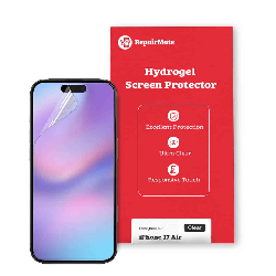 iPhone 17 Air Hydrogel Screen Protector Full Cover Screen Guard Film – Scratch Resistant Protective Film Single and Double Pack 